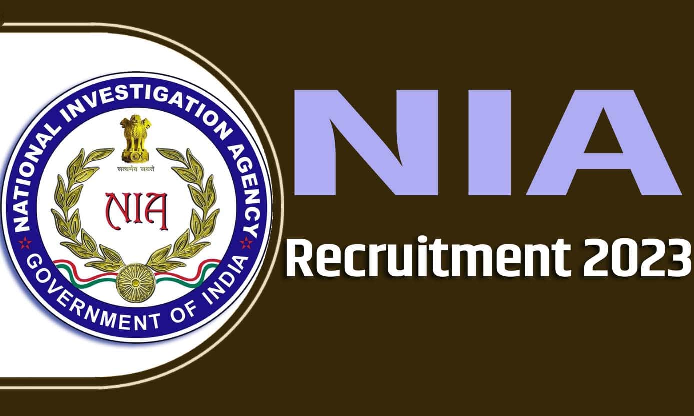 NIA Recruitment 2023 एनआईए भर्ती 2023 में डिप्टी सुपरिटेंडेंट और अपर पुलिस अधीक्षक पदों पर 19 पद पर निकली भर्ती का नोटिफिकेशन जारी @nia.gov.in
