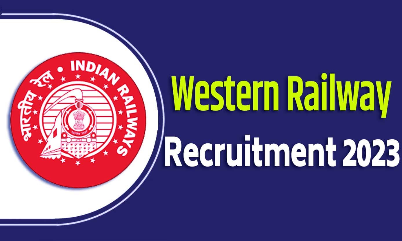 Western Railway Recruitment 2023 पश्चिमी रेलवे भर्ती 2023 अप्रेंटिस पदों पर 3624 पद पर निकली भर्ती का नोटिफिकेशन जारी @rrc-wr.com